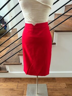 The Limited Red Pencil Skirt